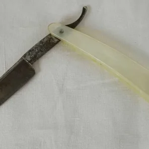 Oferta Especial NA-037. NAVAJA DE AFEITAR. JOSE MONSERRAT POU. DOBLE TEMPLE. HOJA ESPAÑOLA. SIGLO XX.