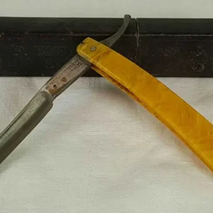 Ordenar Ahora Mismo NA-040. NAVAJA DE AFEITAR. FRIEDR. HERDER. Nº 49. SOLINGEN. HOJA RECTA. SIGLO XX.